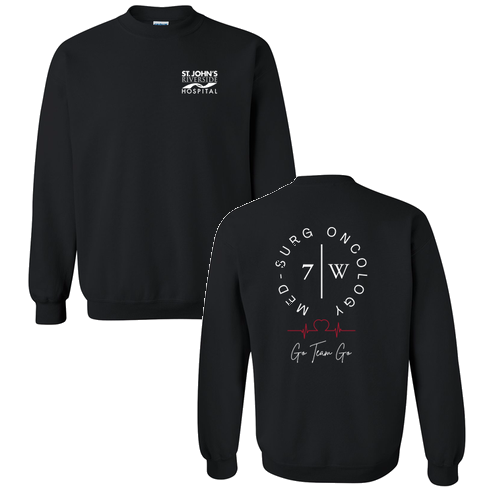 Gildan Heavy Blend Crew Neck Sweatshirt -- Black