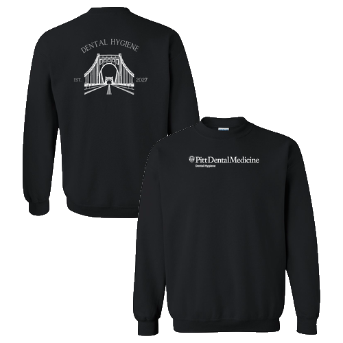 Class of 2027 Crew Neck Sweatshirt -- Black