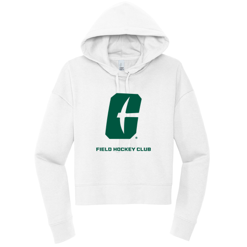 District Women's V.I.T. Fleece Hoodie -- White
