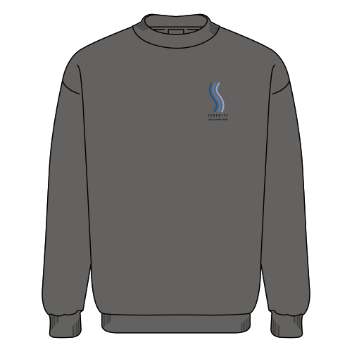 Comfort Colors Unisex Colorblast Crewneck Sweatshirt -- Smoke
