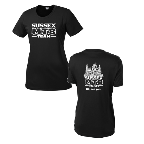 Sport Tek Ladies Competitor Tee -- Black