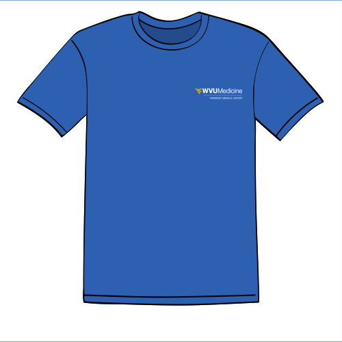 Screen Printed Port and Company Essential Performance Tee -- Royal
