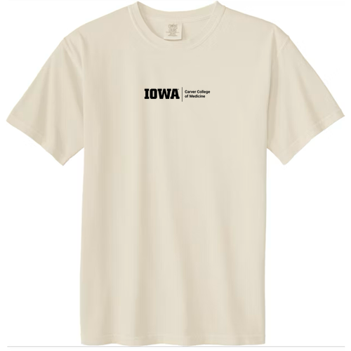 Embroidered CCOM Logo Comfort Colors Unisex Garment-Dyed Heavyweight T-Shirt -- Ivory