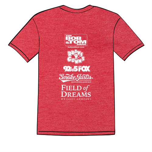 Next Level Mens TriBlend Tee -- Vintage Red