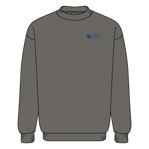 Gildan Heavy Blend Crew Neck Sweatshirt -- Charcoal