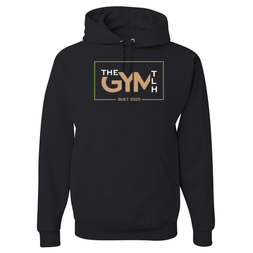 Jerzees 8 oz 50/50 Nublend Adult Hooded Sweatshirt -- Black