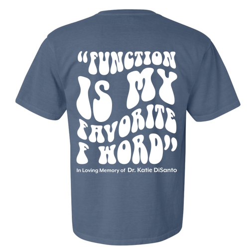 Comfort Colors Ringspun Garment Dyed T Shirt -- Blue Jean