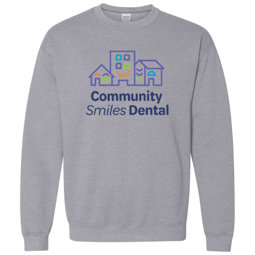 Gildan Heavy Blend Crew Neck Sweatshirt -- Sport Grey