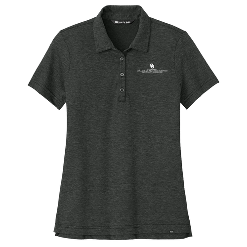 Travismathew Ladies Sunnyvale Polo -- Black Heather