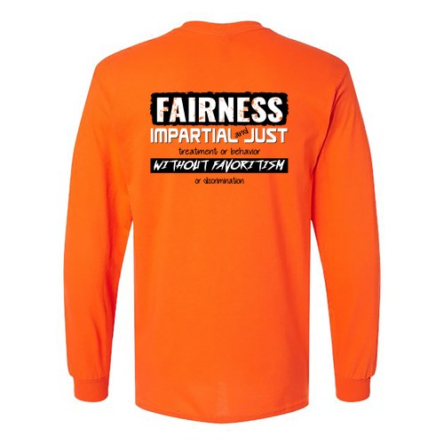 Youth Long Sleeve Orange House Gildan Tee