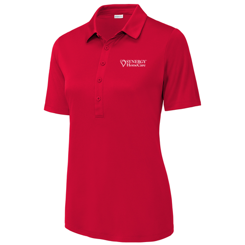Sport-Tek Ladies Posi-Uv Pro Polo -- True Red