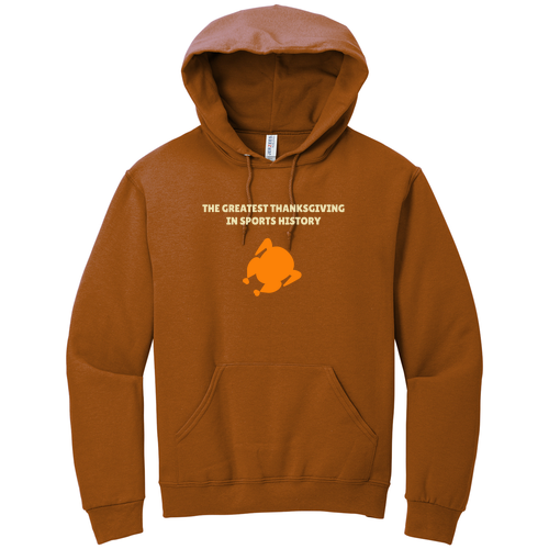 Jerzees 8 oz 50/50 Nublend Adult Hooded Sweatshirt -- Texas Orange