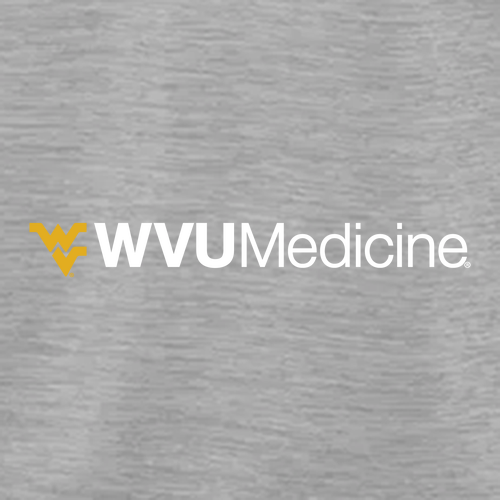 WVU Medicine Port Authority Sweater Fleece Jacket -- Grey Heather