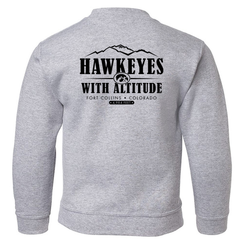 Gildan Heavy Blend Youth Crew Neck Sweatshirt -- Sport Grey