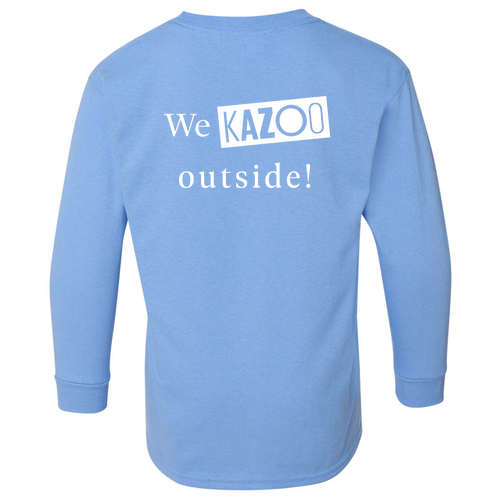 Gildan Youth Heavy Cotton Longsleeve -- Carolina Blue