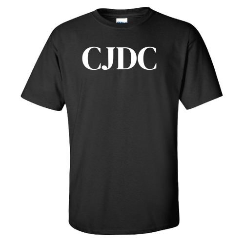 White CJDC Front & Back Design -- Gildan Ultra Cotton Basic T-Shirt