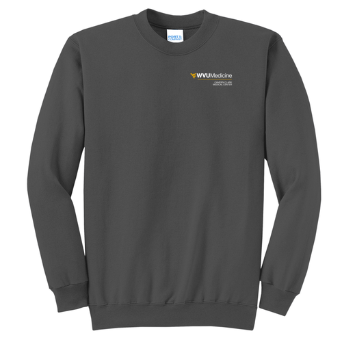 Port and Company Classic Crewneck Sweatshirt -- Charcoal