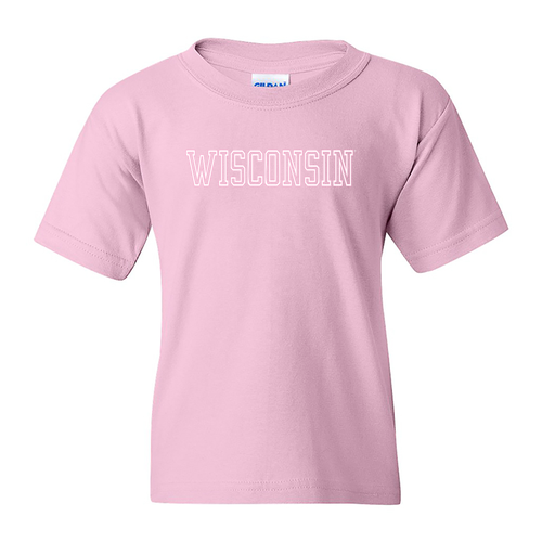 Gildan Heavy Cotton Basic Youth T-Shirt -- Light Pink