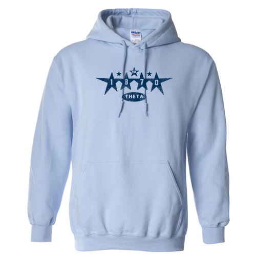 Gildan Heavy Blend Hooded Sweatshirt -- Light Blue