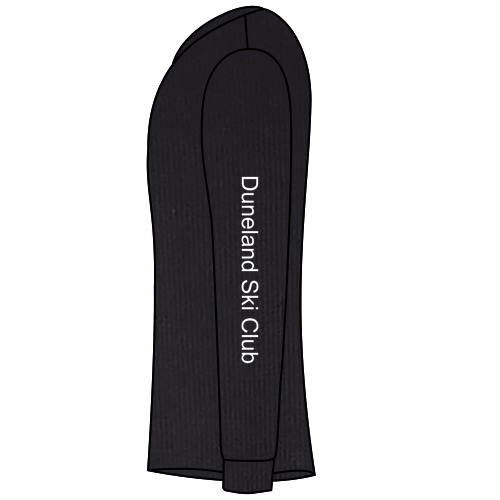 J America Vintage Long Sleeve Thermal T Shirt -- Black / Vintage White