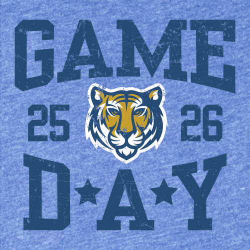 Youth District Very Important Tee -- Royal Frost GAME DAY TEE