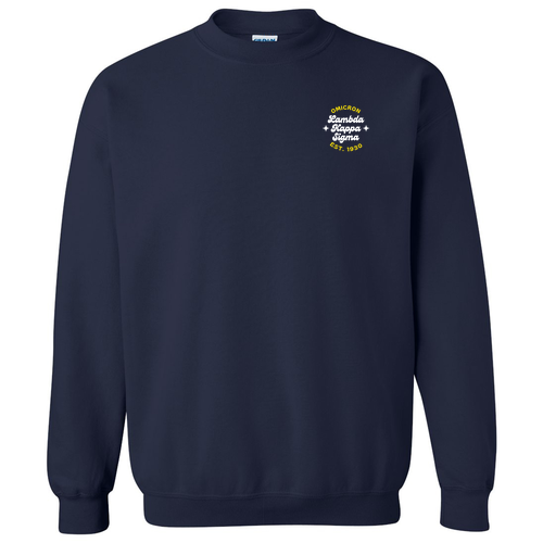 Gildan Heavy Blend Crew Neck Sweatshirt -- Navy