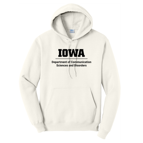 Port and Company Core Fleece Pullover Hooded Sweatshirt -- Ivory