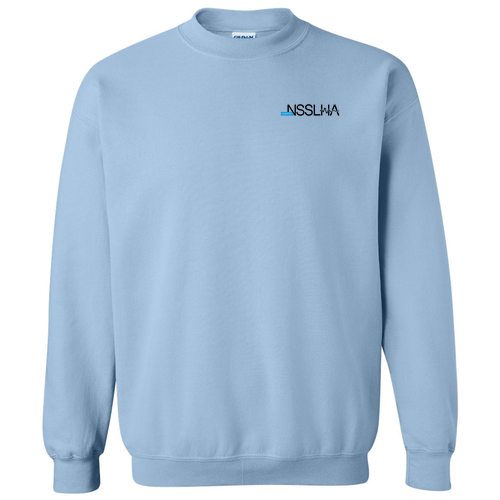 NSSLHA Gildan Heavy Blend Crew Neck Sweatshirt -- Light Blue