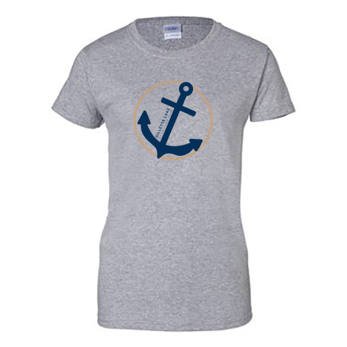 Gildan Ultra Cotton Ladies Basic T-Shirt -- Sport Grey