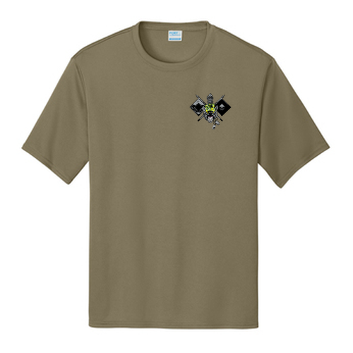 Port and Company Essential Performance Tee -- Coyote Brown