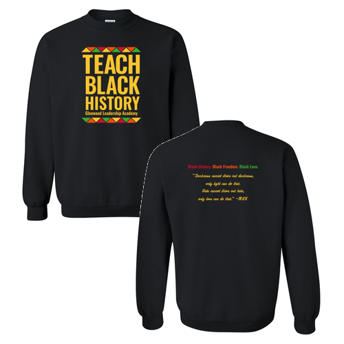 Gildan Heavy Blend Crew Neck Sweatshirt -- Black