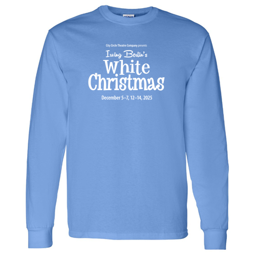 Gildan Heavy Cotton Longsleeve Basic T-Shirt -- Carolina Blue