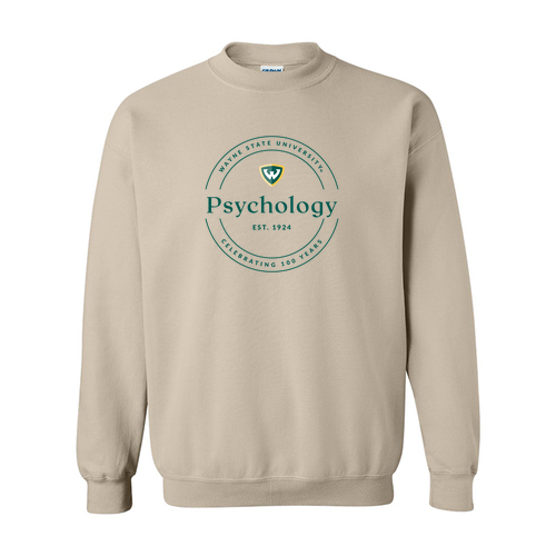 Gildan Heavy Blend  Psychology "100 Years" Sweatshirt -- Sand