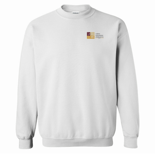 Gildan Heavy Blend Crew Neck Sweatshirt -- White