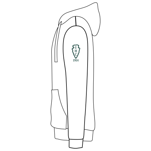 Gildan Heavy Blend Youth Hooded Sweatshirt -- White