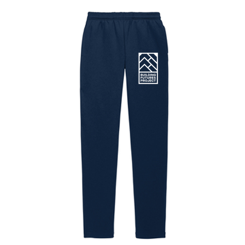 Sport Tek Open Bottom Sweatpants -- True Navy