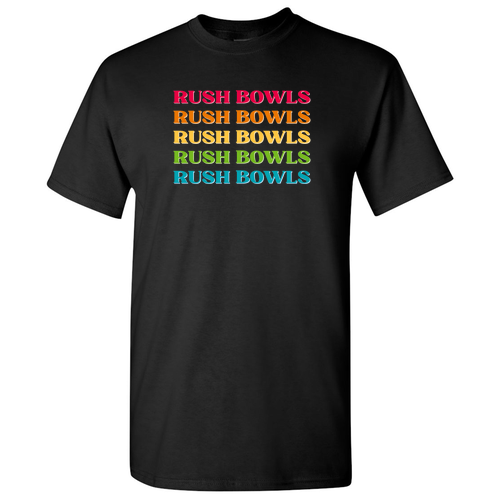 Rush Bowls Rush Bowls Rush Bowls Black Tee