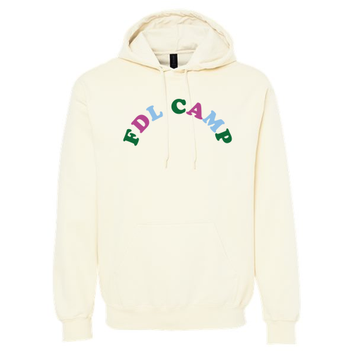 Gildan Adult Softstyle Fleece Pullover Hooded Sweatshirt -- Off White