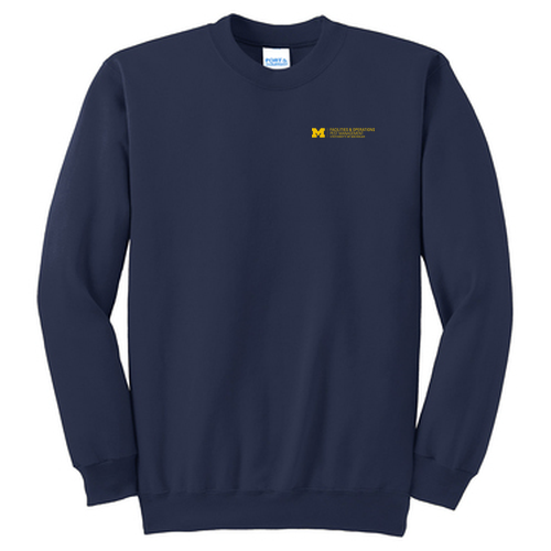 Port and Company Tall Ultimate Crewneck Sweatshirt -- Navy, $22