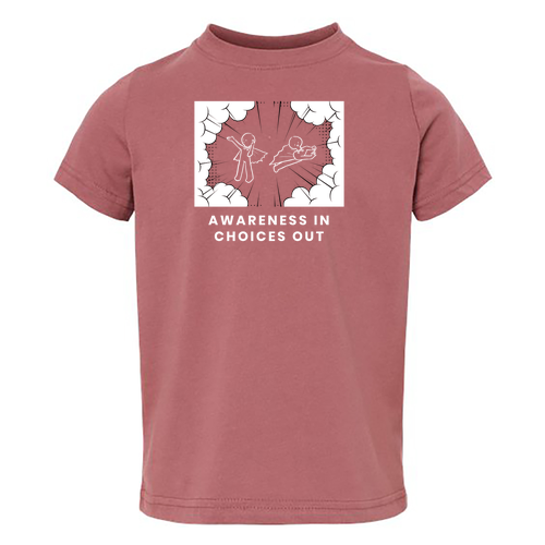 Rabbit Skins Toddler Fine Jersey Tee -- Rouge
