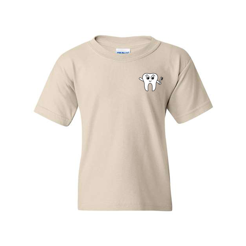 Gildan Heavy Cotton Basic Youth T-Shirt -- Natural