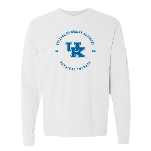 Comfort Colors Unisex Garment-Dyed Heavyweight Long Sleeve T-Shirt -- White