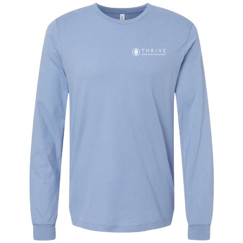 Bella Canvas Unisex Jersey Longsleeve Tee -- Lavender Blue