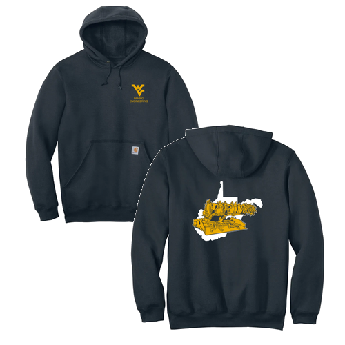 Carhartt Midweight Hooded Sweatshirt -- New Navy