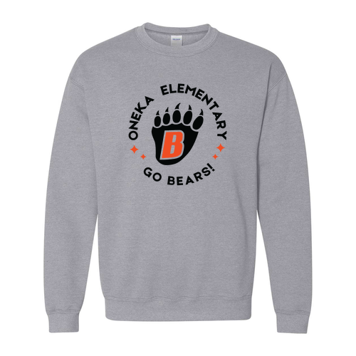 Gildan Heavy Blend Crew Neck Sweatshirt -- Sport Grey
