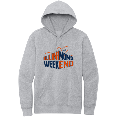 District V.I.T. Fleece Hoodie -- Light Heather Grey