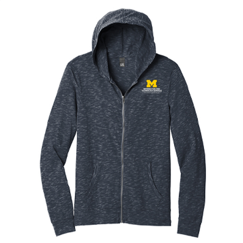 District Medal Full-Zip Hoodie -- New Navy