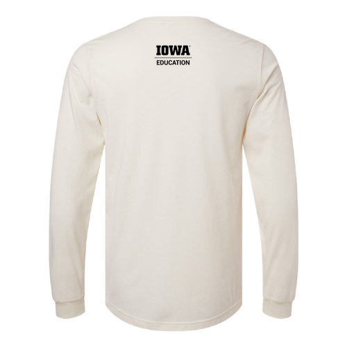 Hawkeye Teachers Bella+Canvas Unisex Heather Cvc Long Sleeve Tee- Heathers -- Heather Natural