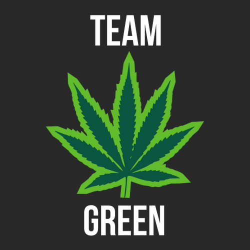 Team Green Embroidered Cap -- Black