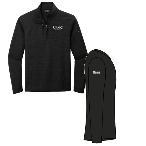 Eddie Bauer Sweater Fleece Quarter-Zip -- Black